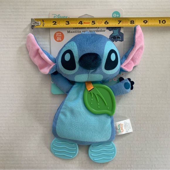 Disney Baby Stitch Teether Blanky & Blue RaZberry Teether - Picture 8 of 15